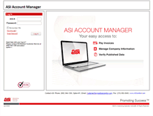 Tablet Screenshot of oam.asicentral.com